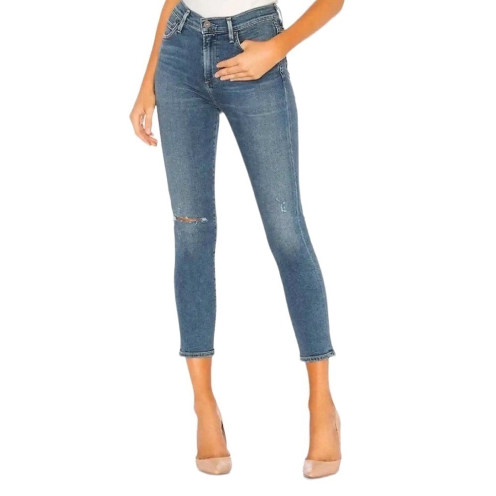 Citizens of Humanity Rocket High Rise Skinny Crop